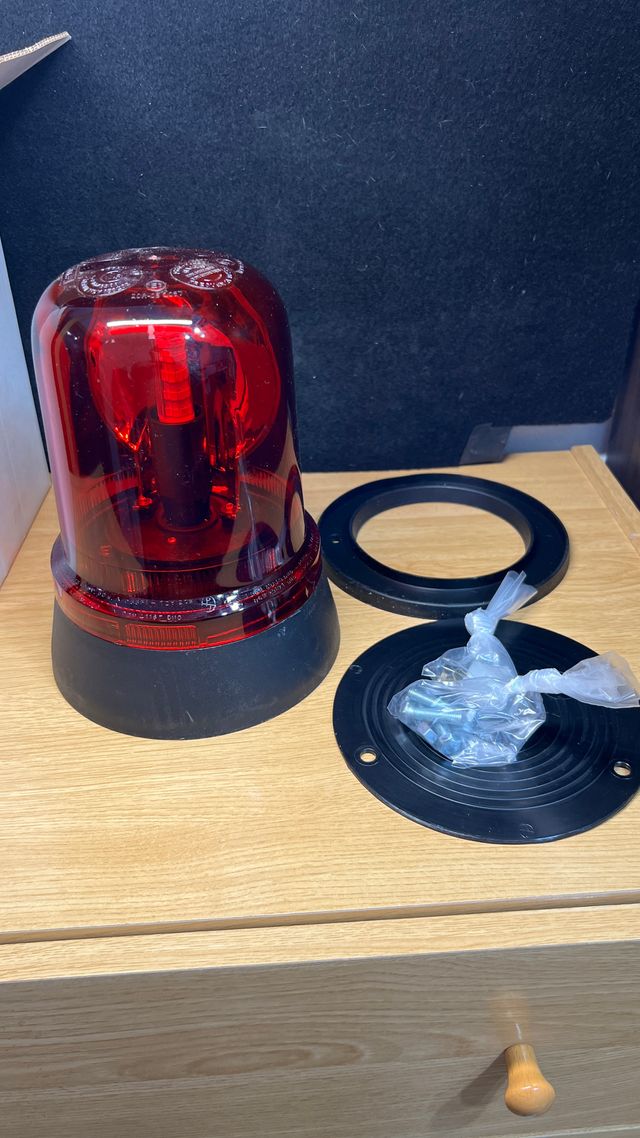 Pirulo Rotativo Rojo Grande P/V-Standard