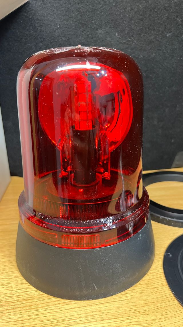 Pirulo Rotativo Rojo Grande P/V-Standard