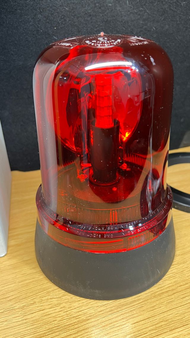 Pirulo Rotativo Rojo Grande P/V-Standard