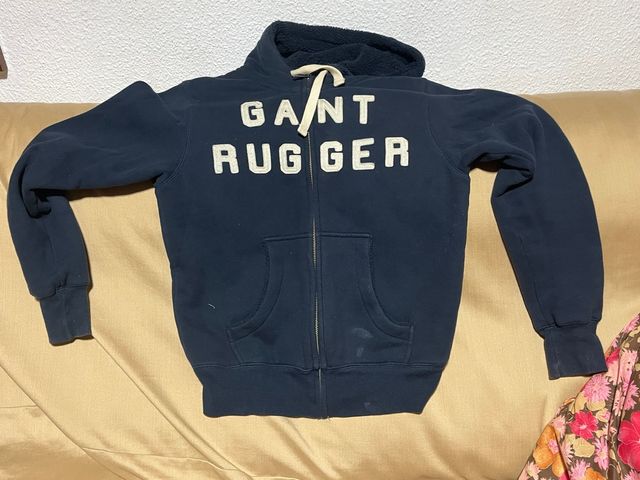 Chaqueta GANT RUGGER Azul con Capucha