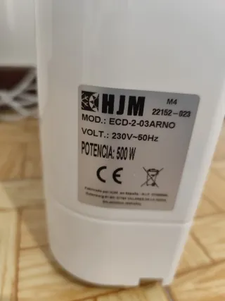 Emisor Térmico Blanco 500 w