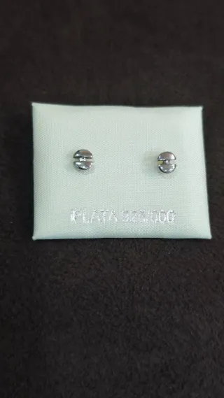 Pendientes Plata 925 Niña/Bebé Nuevos