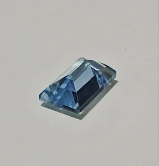 Piedra Topacio Azul Rectangular