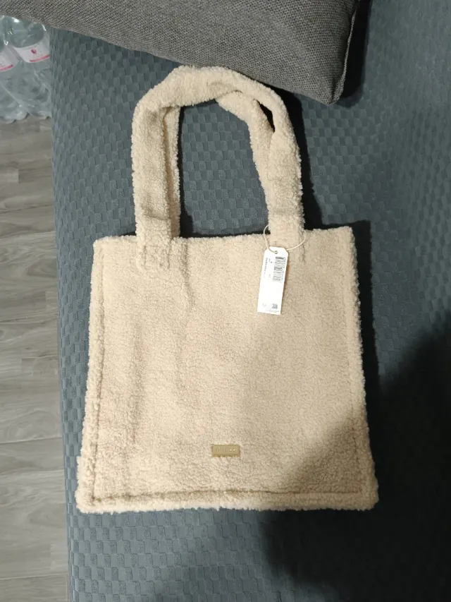 Borsa Guess Beige Teddy