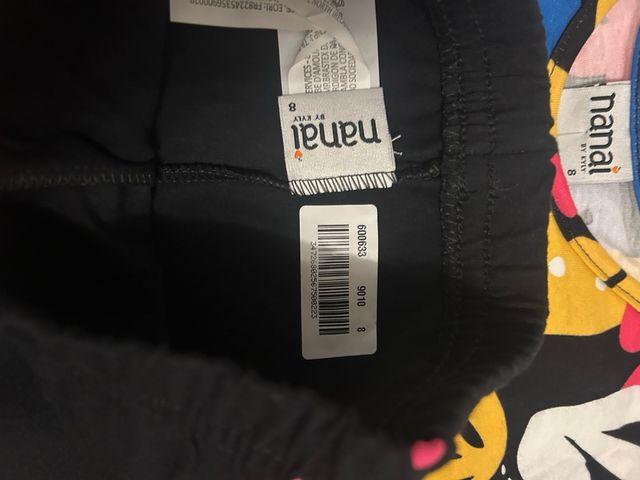 Set da bambina con stampa floreale