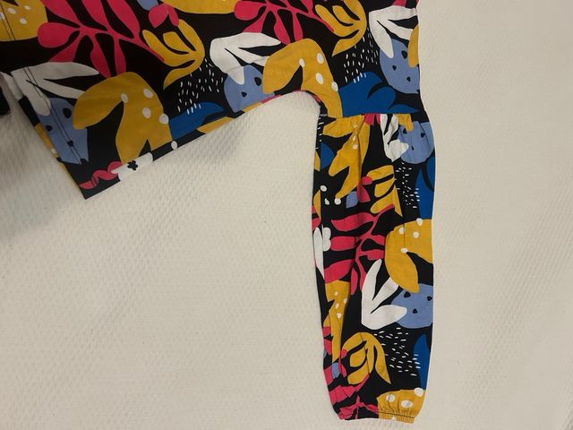 Set da bambina con stampa floreale