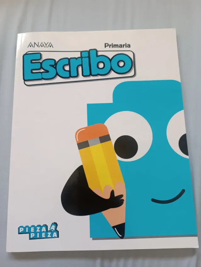 Libro Escribo Editorial Anaya pieza a pieza