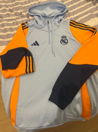 Sudadera Adidas Real Madrid Media Cremallera