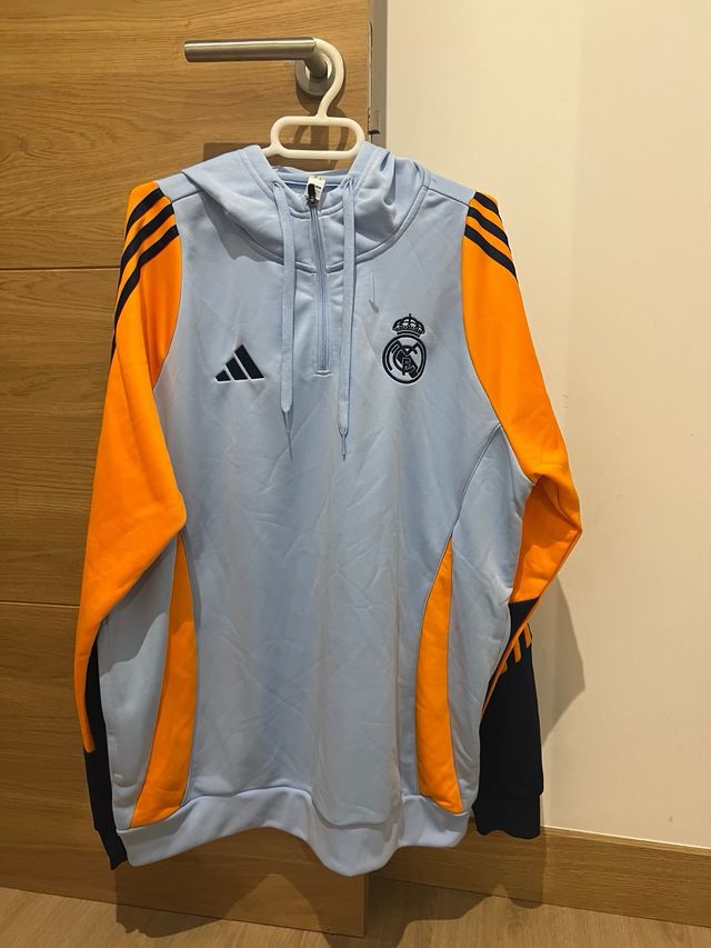 Sudadera Adidas Real Madrid Media Cremallera