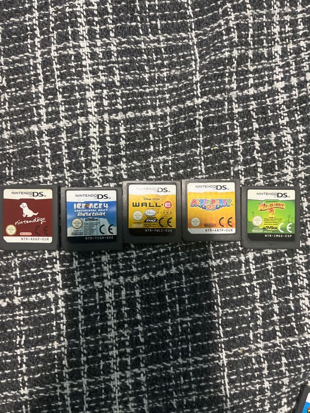 Pack 5 Juegos Nintendo DS: Ice Age, Wall-E, etc.