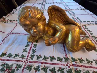 Anjo Dourado Decorativo Natal