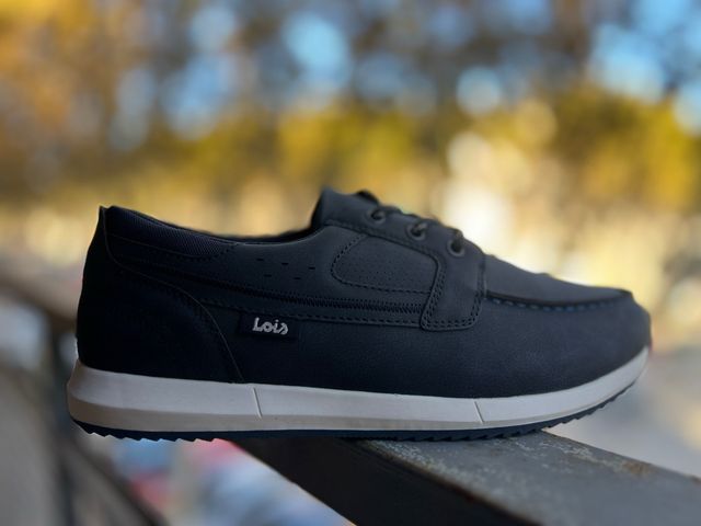 Zapatilla Lois Náutica Azul