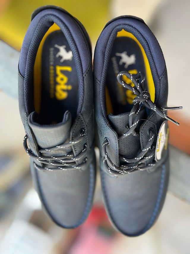 Zapatilla Lois Náutica Azul