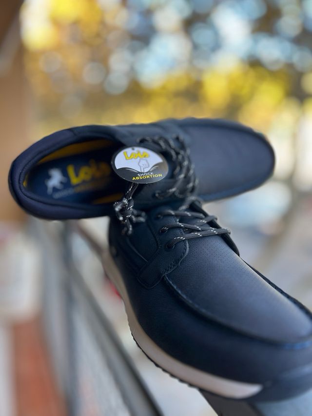 Zapatilla Lois Náutica Azul