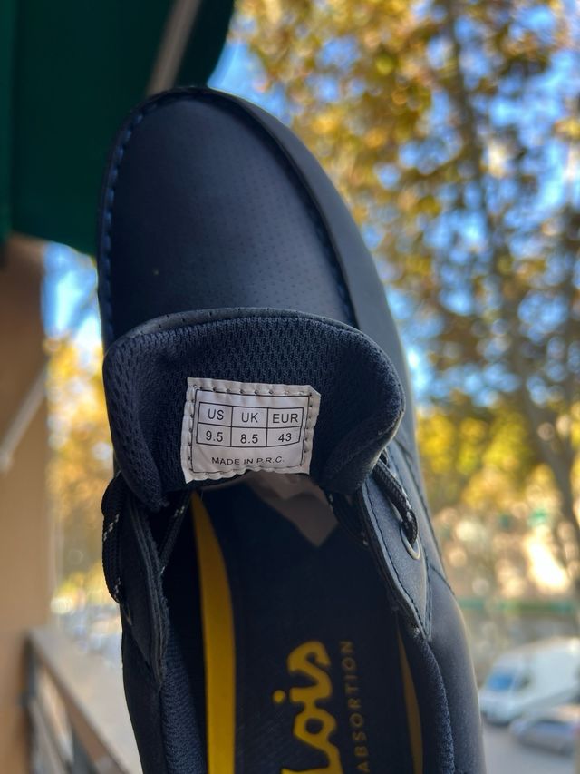 Zapatilla Lois Náutica Azul