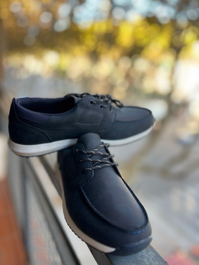 Zapatilla Lois Náutica Azul