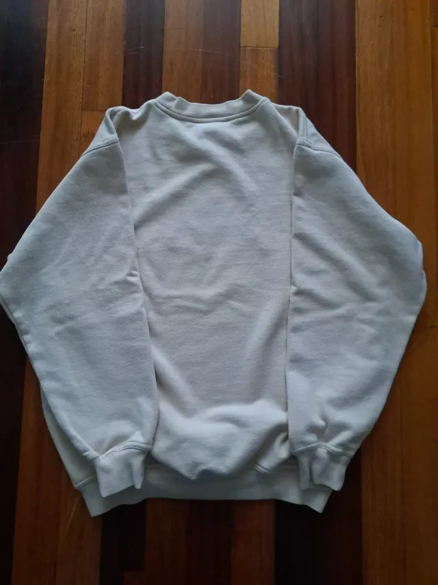 Sudadera Vintage Adidas Beige