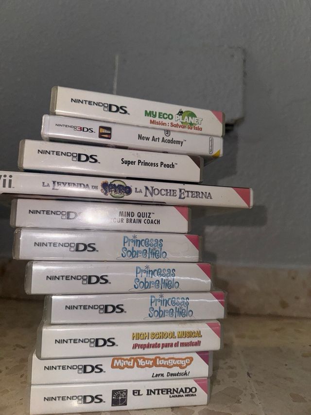 Lote Juegos Nintendo DS, 3DS y Wii