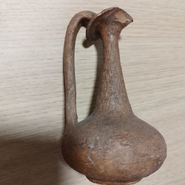 Juego de 2 Vasijas Pequeñas de Terracota