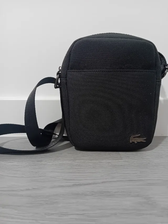 Bandolera/Riñonera Lacoste Negra