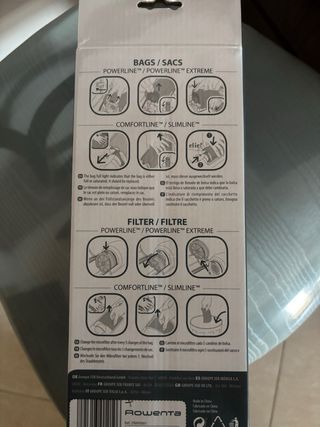 Kit Filtrazione Rowenta Powerline/Comfortline