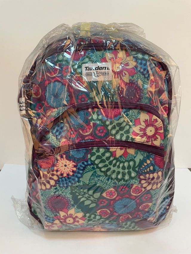 Mochila Tandem Floral Nueva