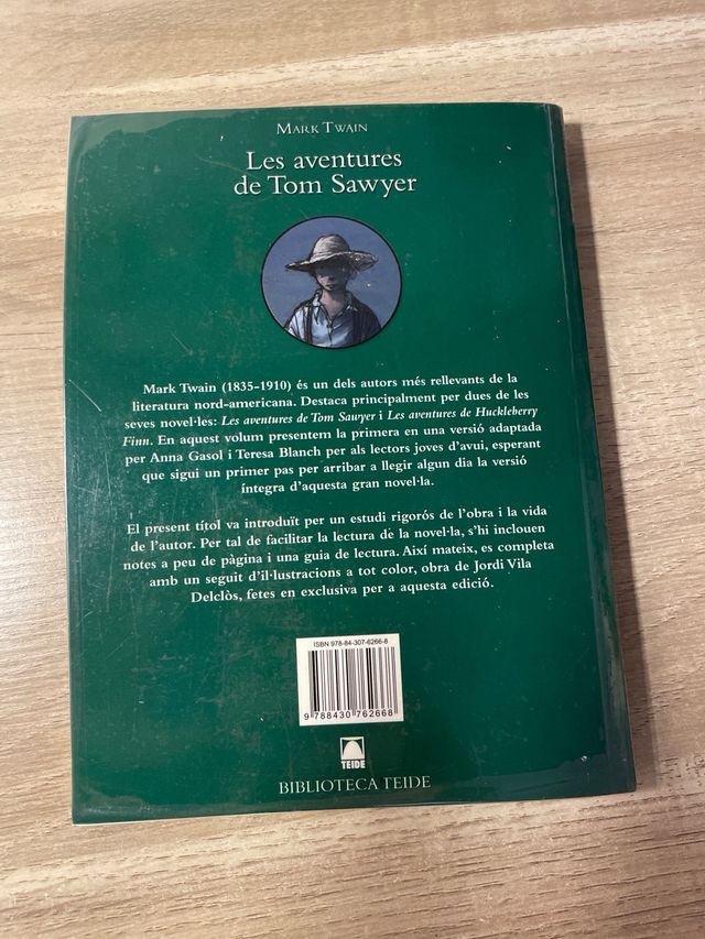 Llibre Les aventures de Tom Swayer