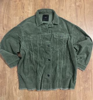 Cazadora Zara Pana Verde talla s/m