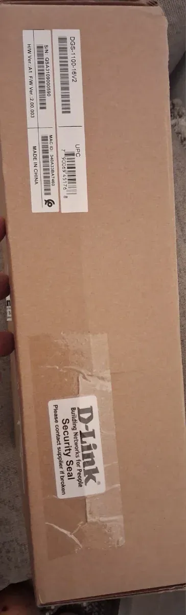 Switch D-Link DGS-1100-16V2 16 Puertos