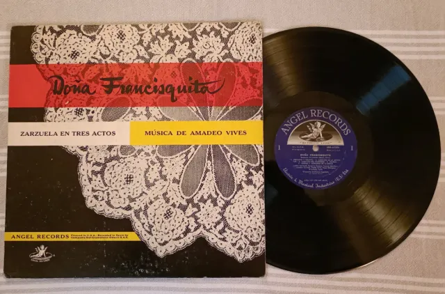 Vinilo Doña Francisquita Zarzuela Amadeo Vives