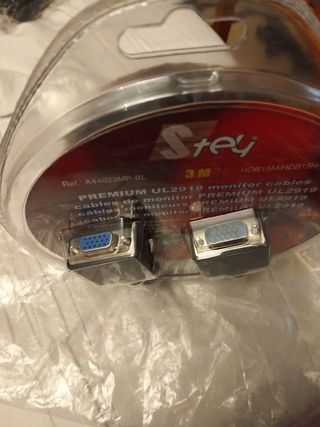 Cable Stey VGA 3m UL2919