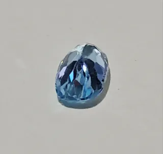 Piedra Topacio Azul Cielo Ovalada