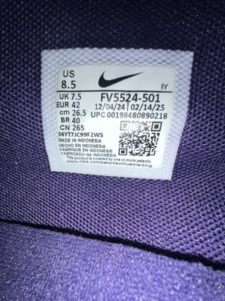 Nike G.T Jump Academy Morado/Rojo