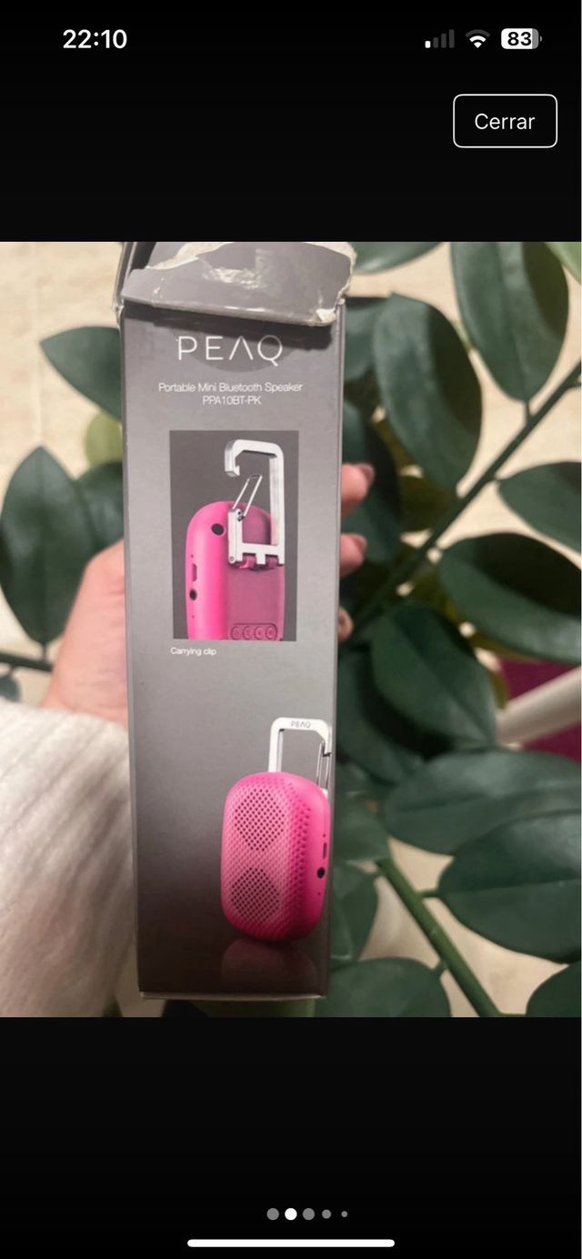 Altavoz portátil inalámbrico