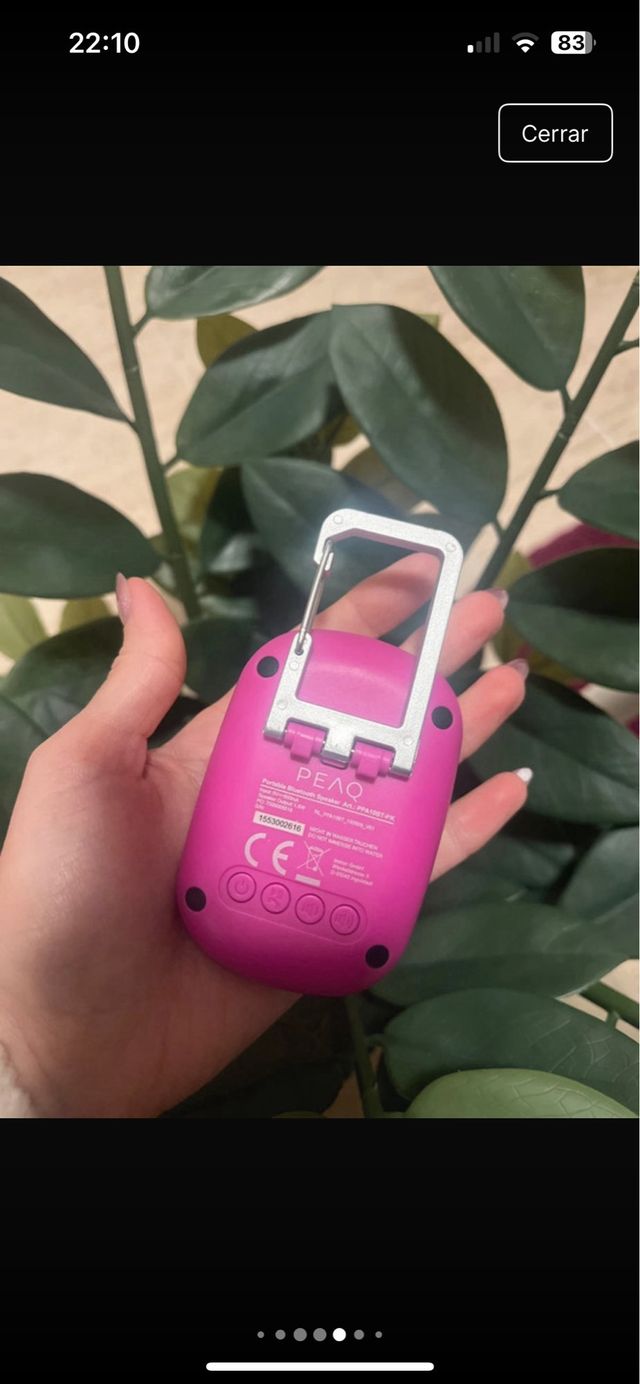 Altavoz portátil inalámbrico