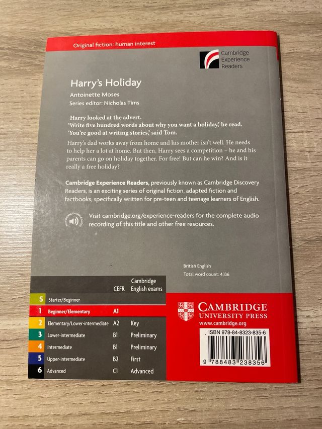 Harry's Holiday Level 1 Beginner/Elementary (Ca...