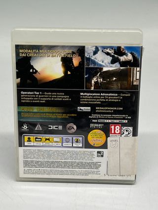 Videogioco Medal of Honor Playstation 3 PS3 G2317