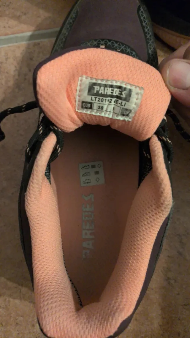 Zapatillas de senderismo Paredes