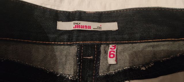 Lote 2 faldas y 1 pantalón vaquero T36