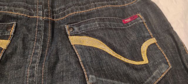 Lote 2 faldas y 1 pantalón vaquero T36