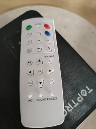 Proyector LED Toptro TR20 Negro/Plata