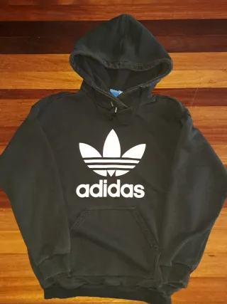 Sudadera Adidas Vintage Negra