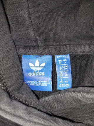 Sudadera Adidas Vintage Negra