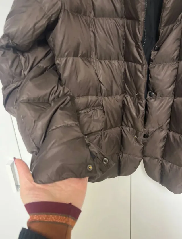 Giubbotto Museum Uomo Marrone Taglia 50/52