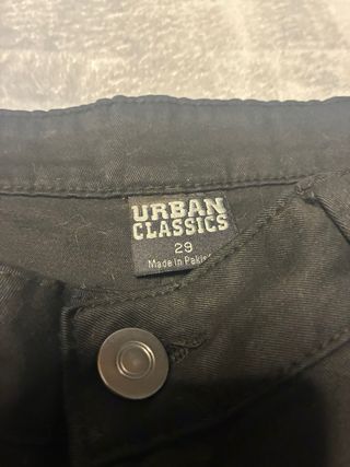 Vaqueros cargo negros