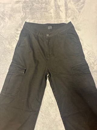 Vaqueros cargo negros
