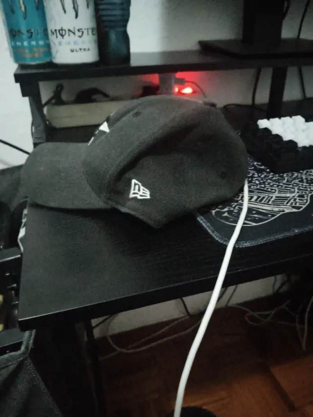 Gorra New Era Astros H Blanca Negra