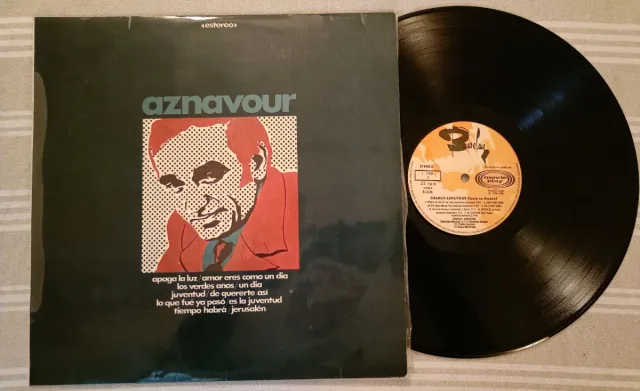 Vinilo Aznavour Canta en Español