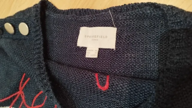 Jersey rayas azul y blanco