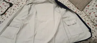 Gabardina reversible Zara Talla M